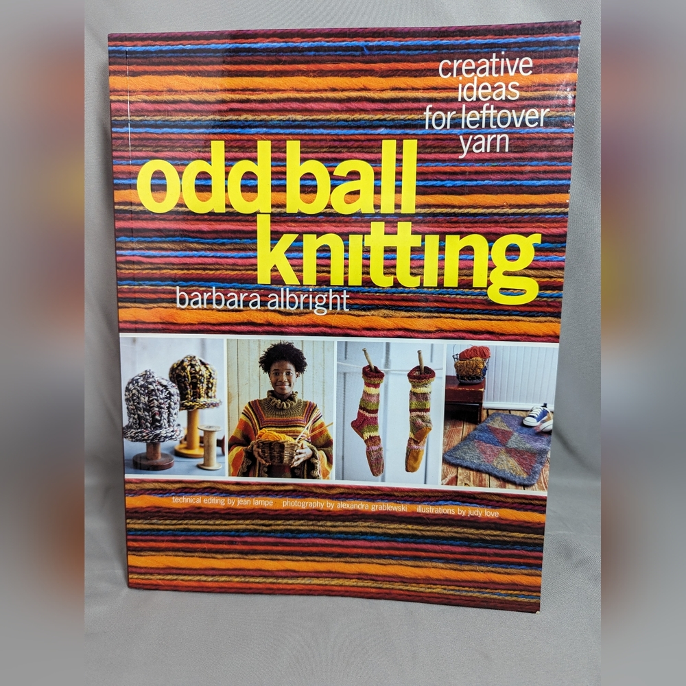 Knitting Book OddBall Knitting Creative Ideas For Leftover Yarn